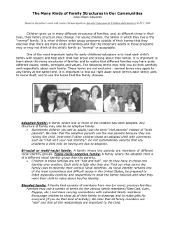 Many family structures 8.10 (Read