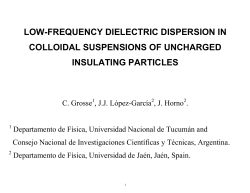 Low-Frequency Dielectric Dispersion in Colloidal