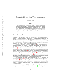 arXiv:math/0409003v1 [math.CO] 31 Aug 2004