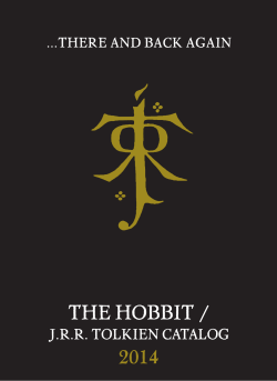 THE HOBBIT - hmhbooks.com