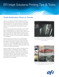 Textile Sublimation: Direct vs. Transfer