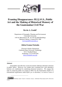HIJ@.S., Public Art and the Making of Historical