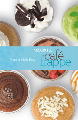 Frappes Made Easy