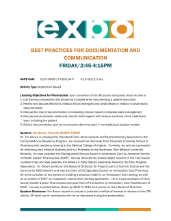 BEST PRACTICES FOR DOCUMENTATION AND