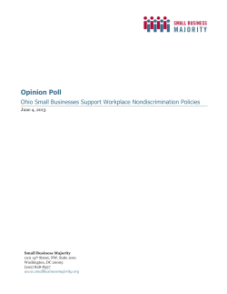 Ohio Small Businesses Support Workplace