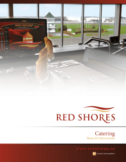 Catering Menu