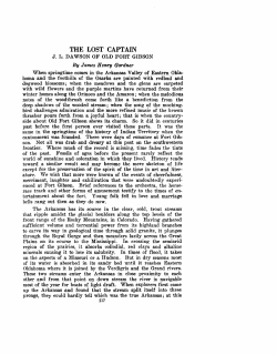 the lost captain - Oklahoma State University