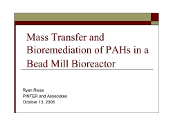 Bioremediation of Naphthalene