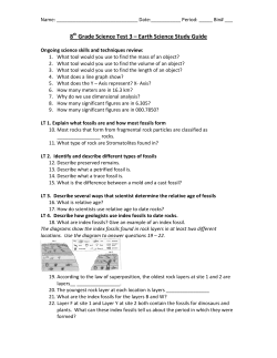 8 Grade Science Test 3 &ndash; Earth Science Study Guide