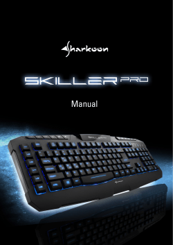 Manual - Sharkoon