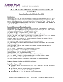 APLU &ndash; 2017 Innovation and Economic Prosperity Universities