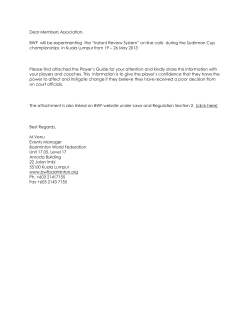 Player`s Guide-Instant Review System