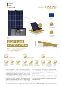 secure line p60/250 &ndash; 270 w