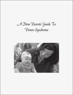 A New Parents` Guide To Down Syndrome