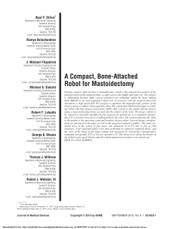 A Compact, Bone-Attached Robot for Mastoidectomy