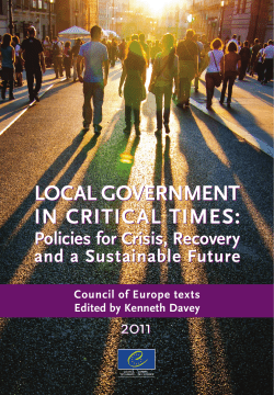 local government in critical times