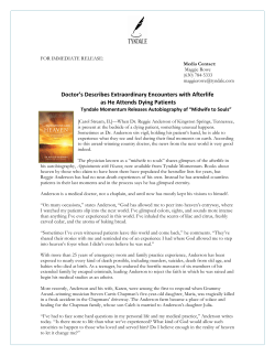 Doctor`s Describes Extraordinary Encounters with Afterlife as He