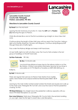 Lancashire County Council County Hall, Fishergate Preston