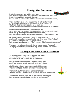 Frosty, the Snowman - Timeless Teacher Stuff