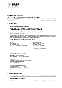 Safety Data Sheet