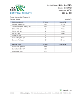 Nitric Acid 52%