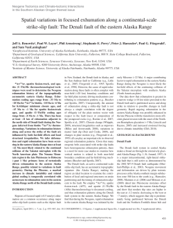 Eastern Alaskan Range