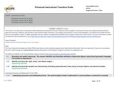 Geometry Lesson Idea 1