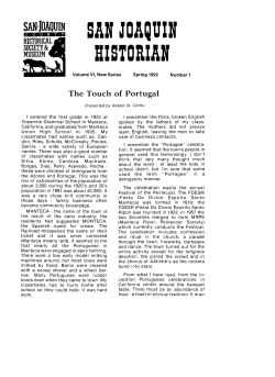 The Touch of Portugal Calaveras School