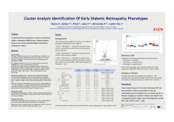 Cluster Analysis Identification