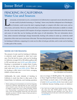 FRACKING IN CALIFORNIA