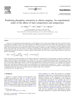 Predicting phosphate saturation in silicate magmas: An