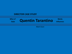 Quentin Tarantino