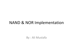 Gate Level Minimization