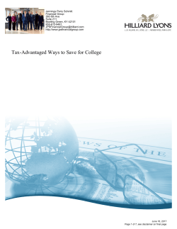 Tax-Advantaged Ways to Save for College
