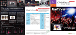 Mimaki CJV300 Series Brochure