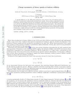 Charge asymmetry of heavy quarks at hadron colliders