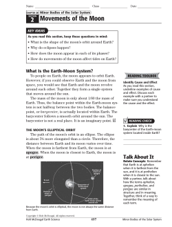 2 Movements of the Moon