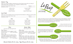 Sandwich Tray Lunch Combo Pasta Garden Salads Assorted