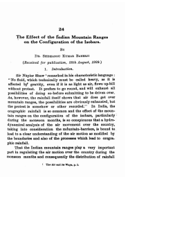 on the Configuration of the lsobars.