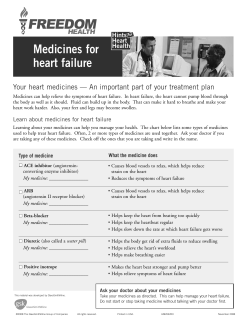 Chronic/Congestive Heart Failure