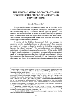 Constructed Circle of Assent