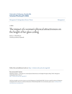 The impact of a woman`s physical attractiveness on the height of her