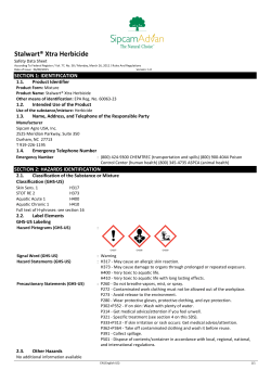 Stalwart&reg; Xtra Herbicide