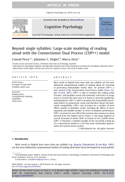 Beyond single syllables: Large-scale modeling of reading aloud with