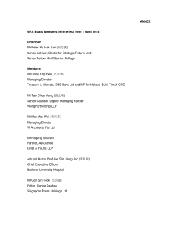 Annex - Urban Redevelopment Authority