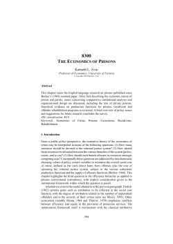 8300 The Economics Of Prison - Reference