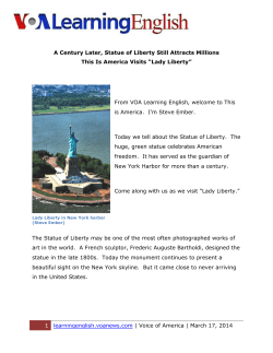 A Century Later, Statue of Liberty Still Attracts Millions