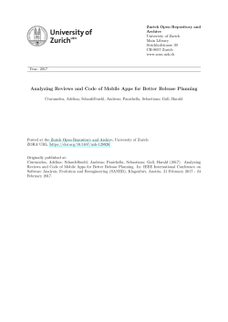 Analyzing Reviews and Code of Mobile Apps for Better Release