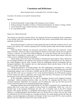 Conclusion and Reflections