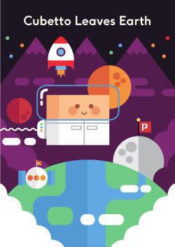 Cubetto Leaves Earth